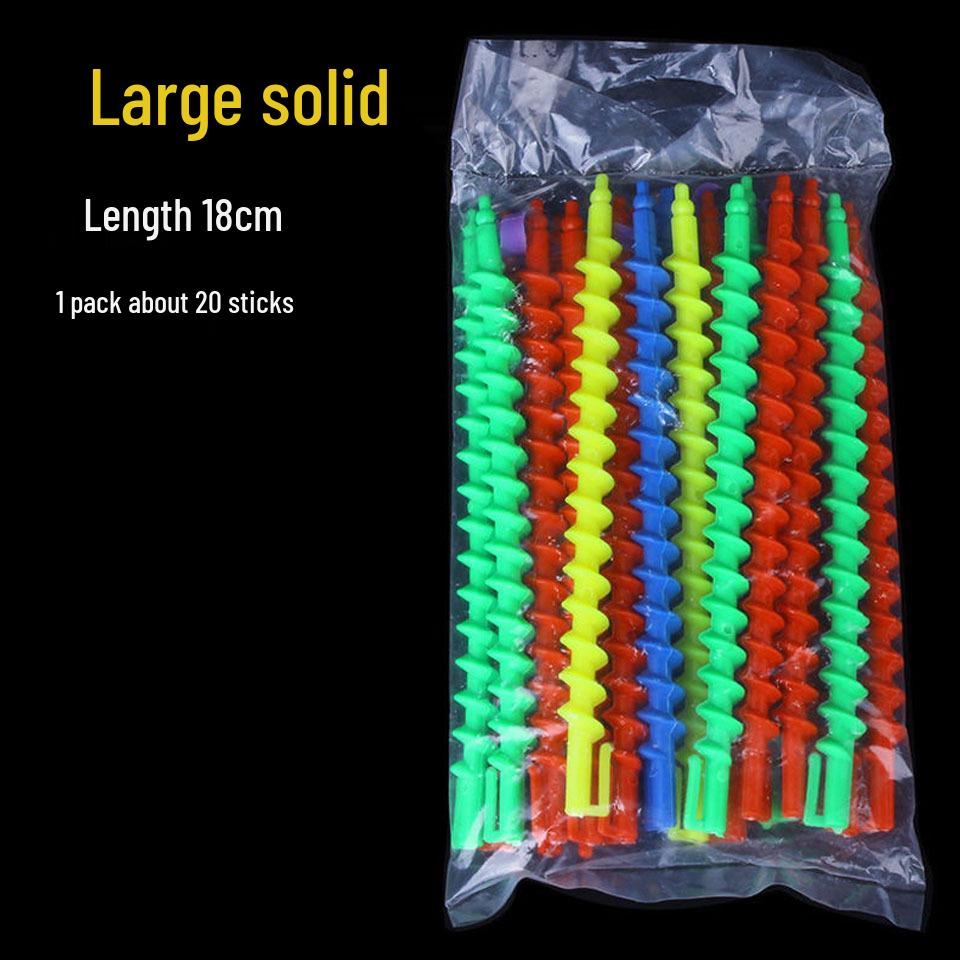 Screw Curling Iron Rod Set: Large, Medium, Small, Hollow & Solid Spiral Rods for Perms & Cold Waves