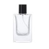 Compact Square Perfume Bottle with Spray Head - Portable, Thick-Sole, Snap-On Design, Small Capacity 