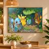 5D Diamond Painting Bulbasaur Charmander Squirtle DIY Full Drill Diamond Art Kit Home Decoration
