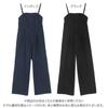 Kobe Lettuce Petitle Denim Petite Summer Clothes for Shorter Pants Size Petite Indigo Women's Overalls, Size, People, Wide-leg [E3508] L,