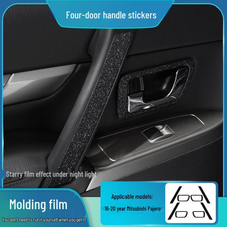 Matowa folia Starry Sky do modyfikacji wnętrza Mitsubishi Pajero 2016-2020