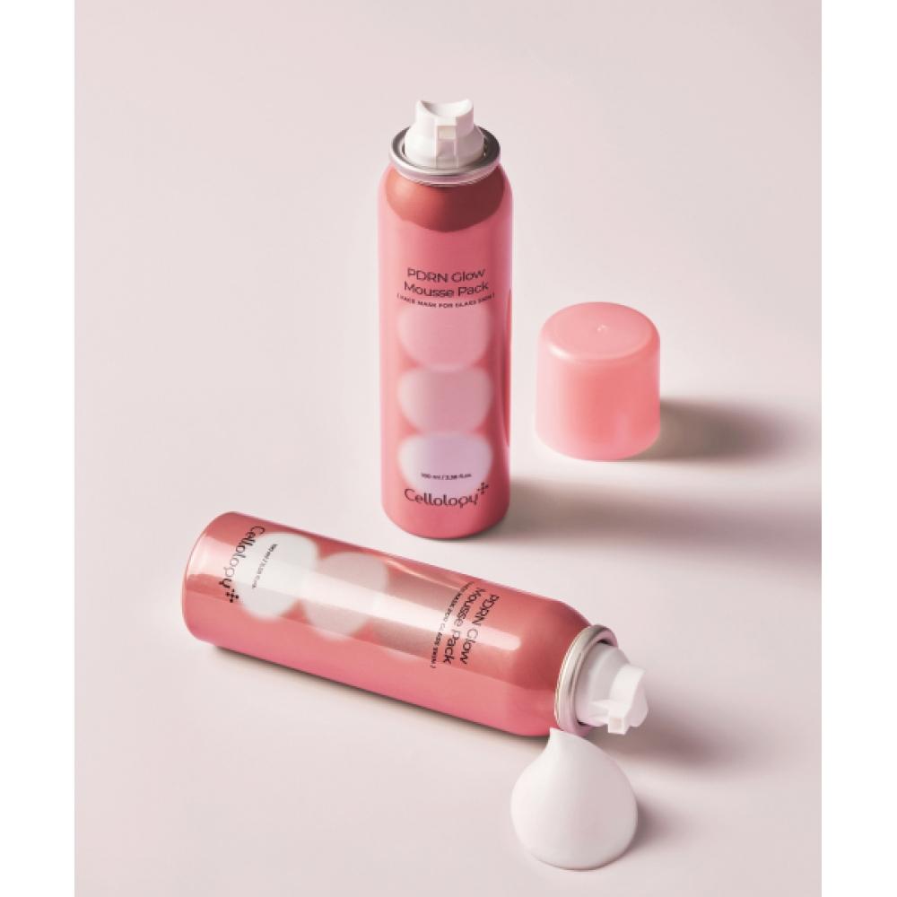 Cellology Pdrn Glow Mousse Pack  Elastic Lifting Radiance Mask Pack