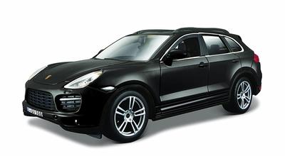 Bburago Porsche Cayenne Turbo Black Mini Car Diecast Car Complete Product BK 1/24 18-21056