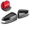 2pcs Side Rearview Mirror Cover Decorative Trim Cap Fit for Mercedes Benz A B C E CLS CLA GLA