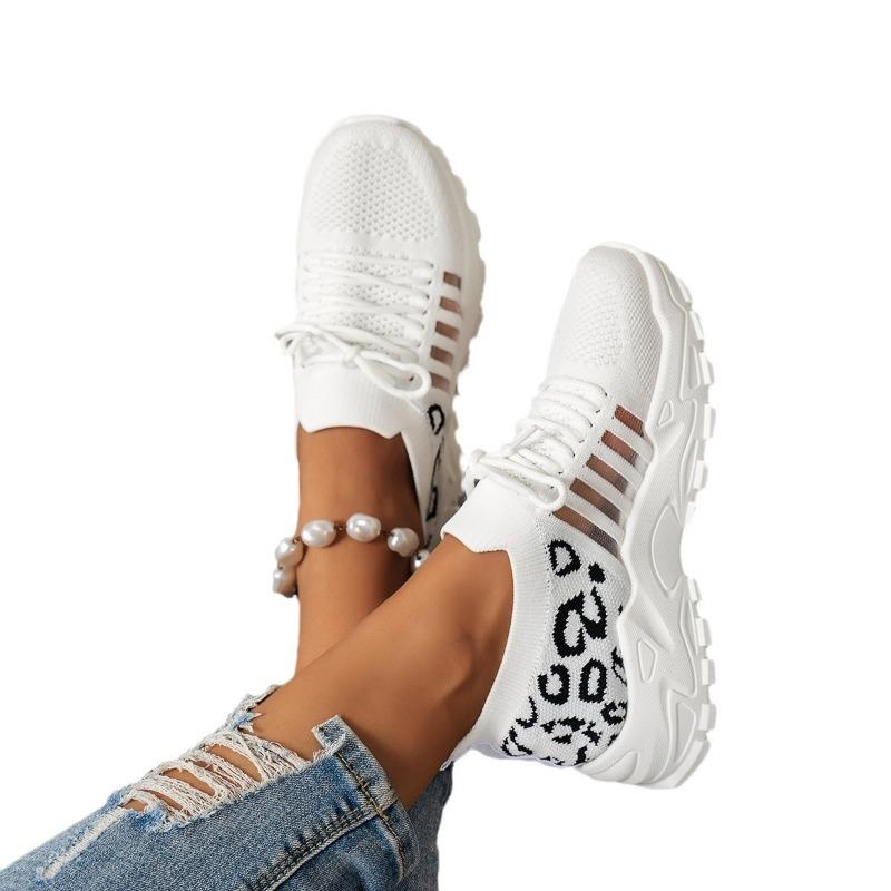 Spring and autumn fashion new little white shoes mesh breathable sports retro casual shoes