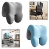 Breathable Office Chair Headrest Double Support Foam Pillow for Napping  Long Office Hours