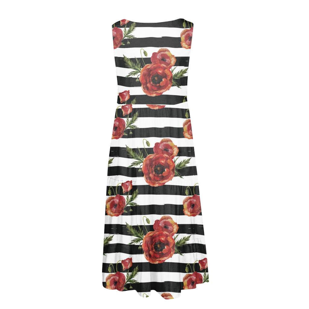 Women's Dress Casual Print Beach Skirt Sundress