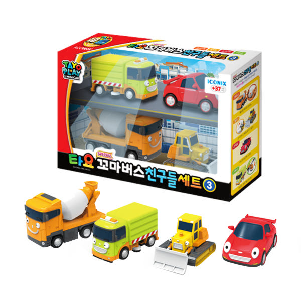 Tayo Special Little Bus Friends Set Part 1-6
