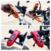 Motorcycle Handlebar Lock Cycling Helmet Lock Brake Lock Anti-Theft Grip Lock Bicycles Security Lock
