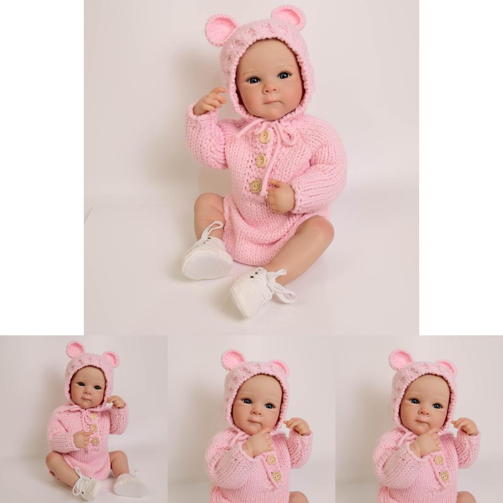 Silicone Reborn Baby Doll With Realistic Features For Collectors And Gift Enthusiasts