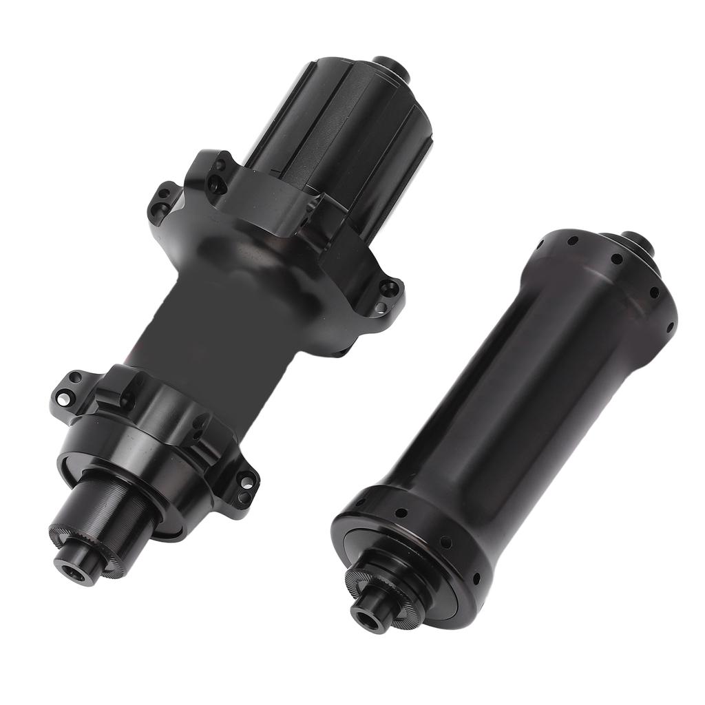 Road Bike Rim Brake Hubs 4 Bearing with CNC Aluminum Alloy Quick Release Lever for 8 to 12 Speed Flywheel