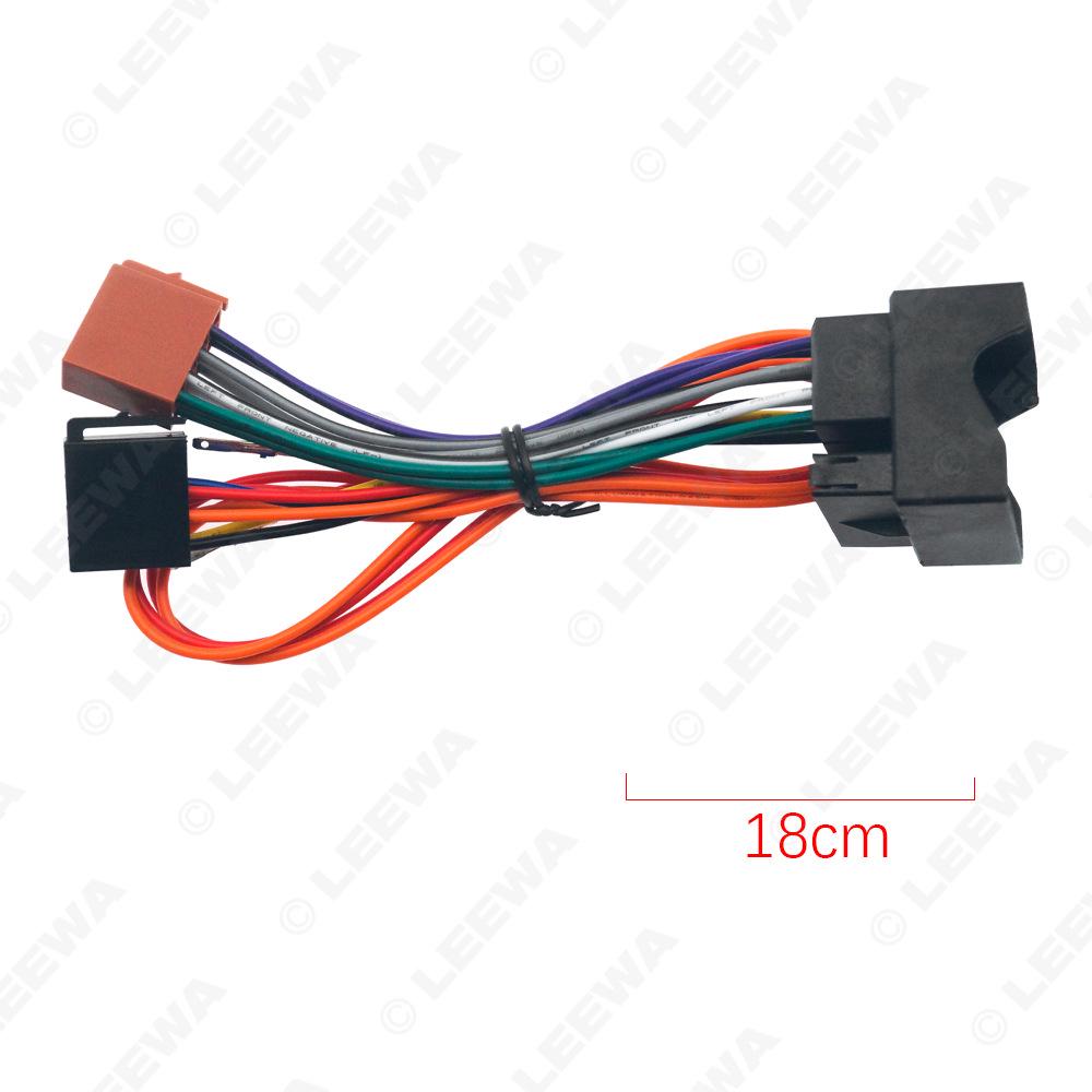 Compatible ISO Adapter Cable for Audio/Video In 2004+ Mercedes & 2003+ Opel Cars