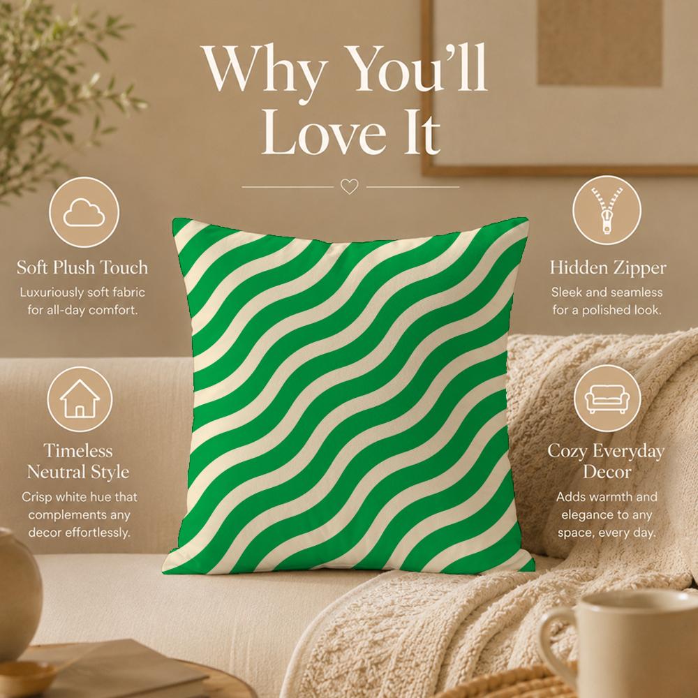 Art Abstract geometric Cushion Cover Double-Sided Printed Pillow Cover Hypoallergenic Dust-Mite Proof