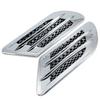 Car Decoration Shark Gills Side Fake Air Inlet Decorative Strips Car Modified Air Inlet Simulation Vents
