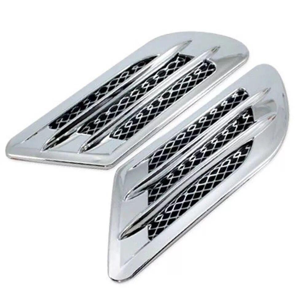 Car Decoration Shark Gills Side Fake Air Inlet Decorative Strips Car Modified Air Inlet Simulation Vents