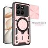 Für Honor 400 Smart 5G Hülle Magnetischer Autohalter Ring Armor Handyhülle Für Honor X7D Schiebe-Objektiv Schutzhülle