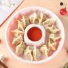 HUIHUADU Disposable Round Dumpling Takeout Boxes