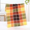 4 Pieces Soft Kitchen Grid Dish Towel Cotton Yarn Tea Towel Waffle Cleaning Clothes  Pot