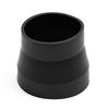 Luftinsugskoppling 76-63mm Luftfilterrör Slang 3-2.5 Tum Svart Gummi