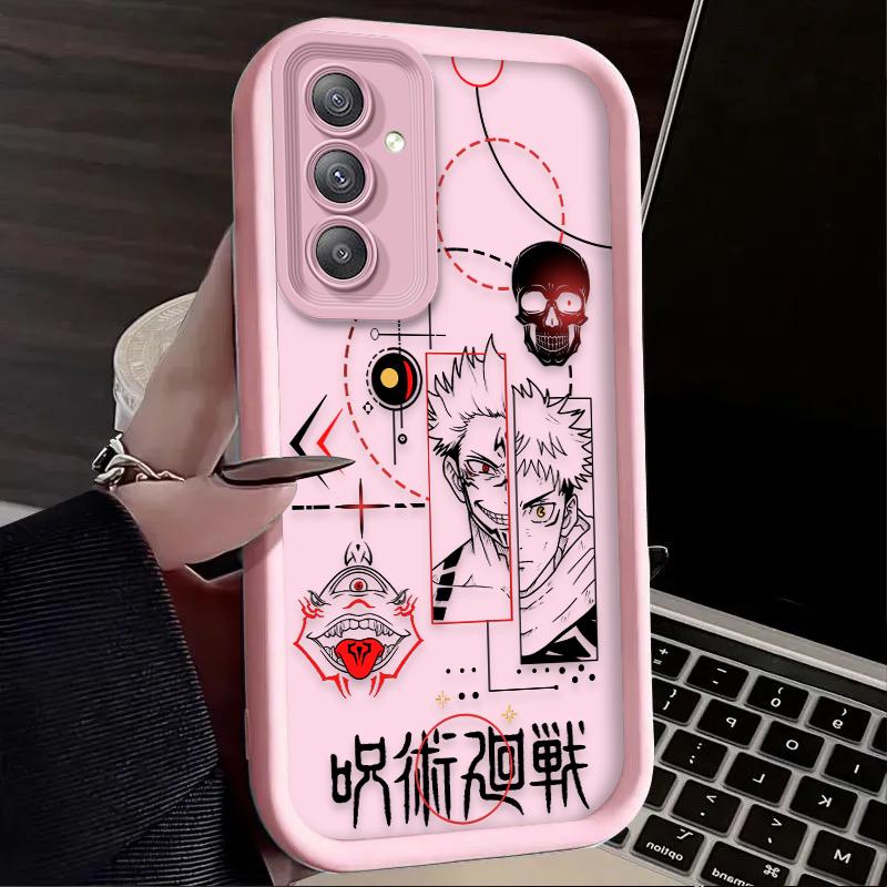 Jujutsu Kaisen Het Nytt Telefonfodral För Samsung Galaxy A54 A05 A05S A34 A24 A14 A53 A33 A23 A13 A52 A52S A71 A51 A31 A50 Skydd