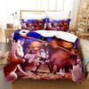 New Misaka Mikoto Bedding Set Single Twin Full Queen King Size Bed Set Adult Kid Bedroom Duvet cover Sets 3D Anime Bed Sheet Set