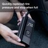 Car Tire Air Pump Portable 3-150PSI Air Compressor For Car Tires Cordless Inflator With LED Light For Motorcycle Auto Ball