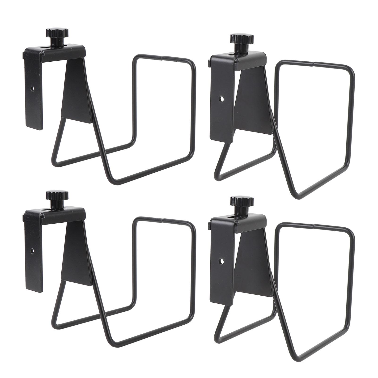 

4 шт. Держатель для садового шланга Сверхпрочный из легированной стали Настенный держатель для водяного шланга для двора