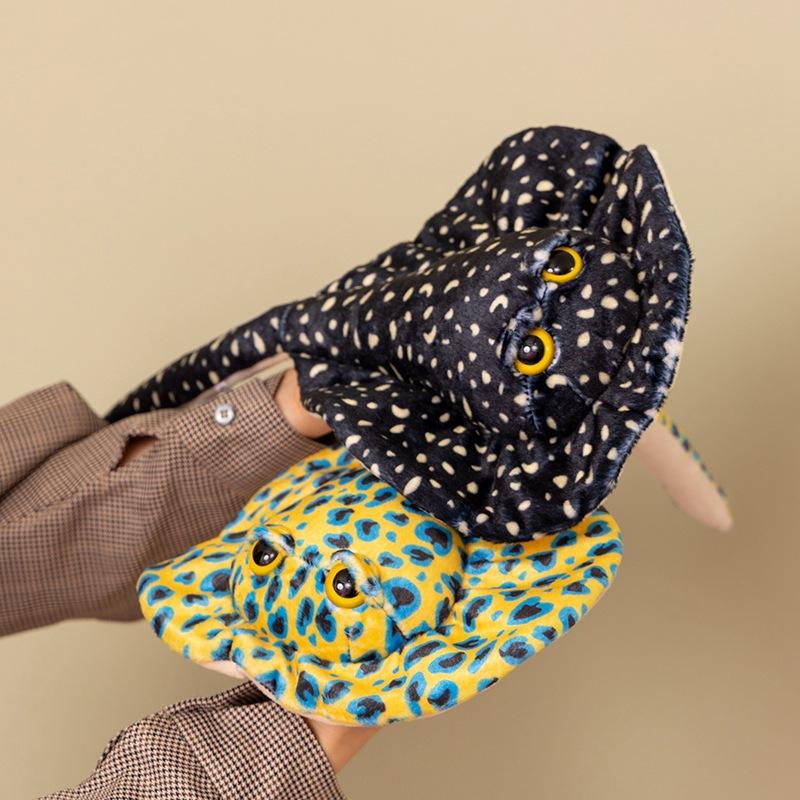 Ozeantier Rochen Kissen Plüschtier Puppe Rochen Puppe Kinderbegleiter Beruhigungspuppe