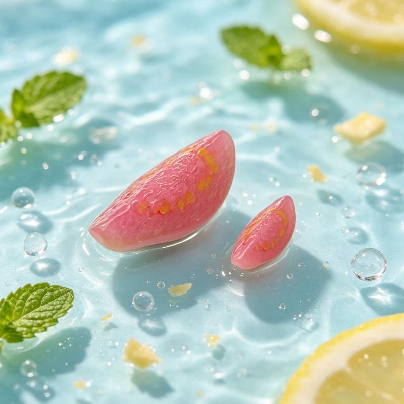 Miniature Resin Sliced Fruit Models 10Pcs Realistic Food Props for Dollhouse DIY Craft Micro Landscape