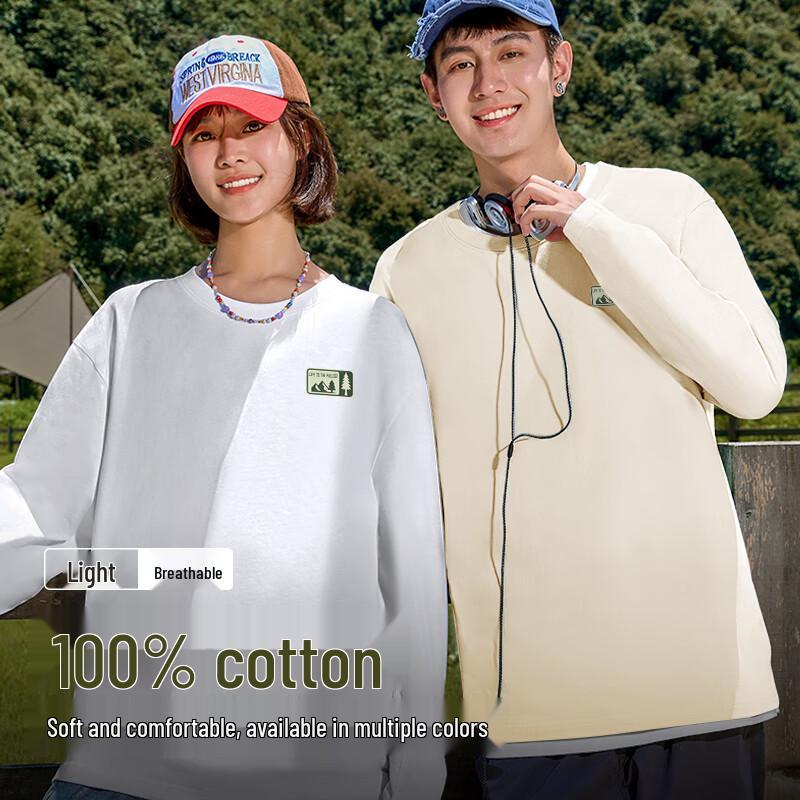 Baleno Unisex Heavyweight Cotton Long Sleeve T-Shirt