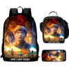 Monster Story Schoolbag High Definition Multi-Function Oxford Lightweight Backpack