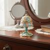 Hand-Painted Enamel European Style Jewelry Case Home Storage Ornament  Complex Jewelry Box