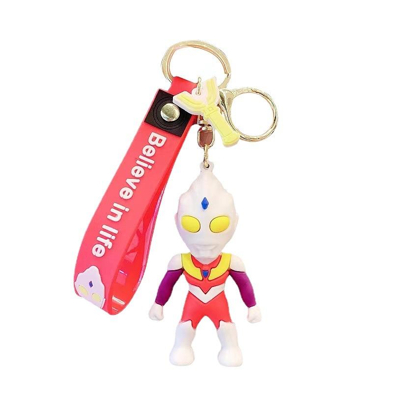 Kreativer Anhänger Schlüsselanhänger Cartoon Puppe Puppe Auto Schlüsselanhänger Taschenanhänger PVC Schlüsselanhänger