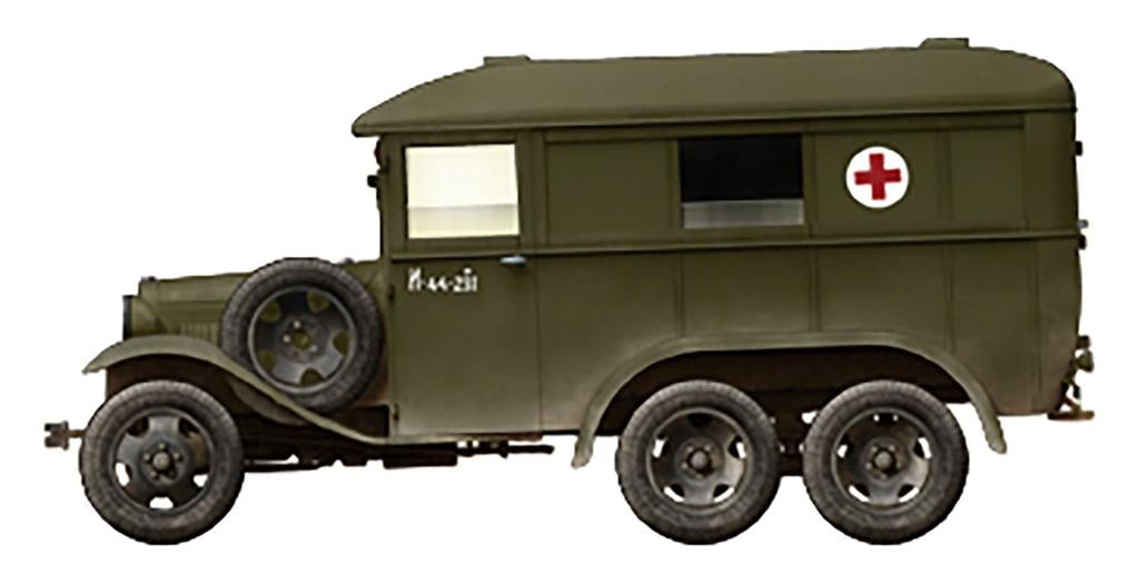 WWII Soviet Army Ambulance GAZ-05-194