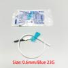 Veterinary Disposable Sterile Double-Bladed Venous Blood Collection Needle for Cats and Dogs, 50-Pack Affordable Packaging