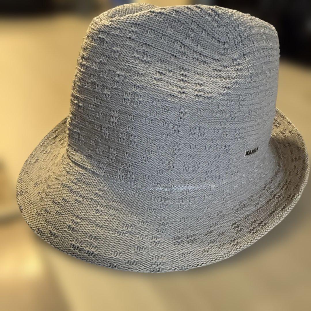 Used KANGOL knit hat gray