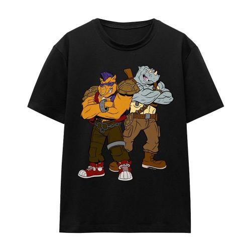 Teenage Mutant Ninja Turtles Unisex Adult Bebop & Rocksteady T-Shirt