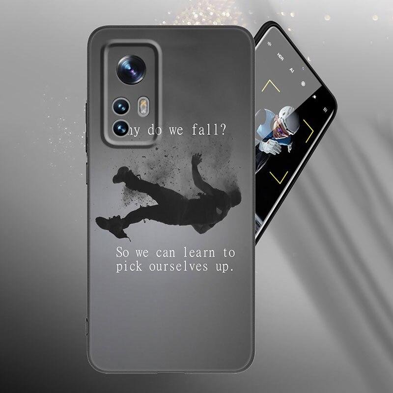 Sentence Quotes Phone Case For Xiaomi Mi 10T 11i 11T Note 10 11 Lite NE F1 POCO F3 M3 X3 GT NFC M4 X4 Pro 5G Soft Black Cover