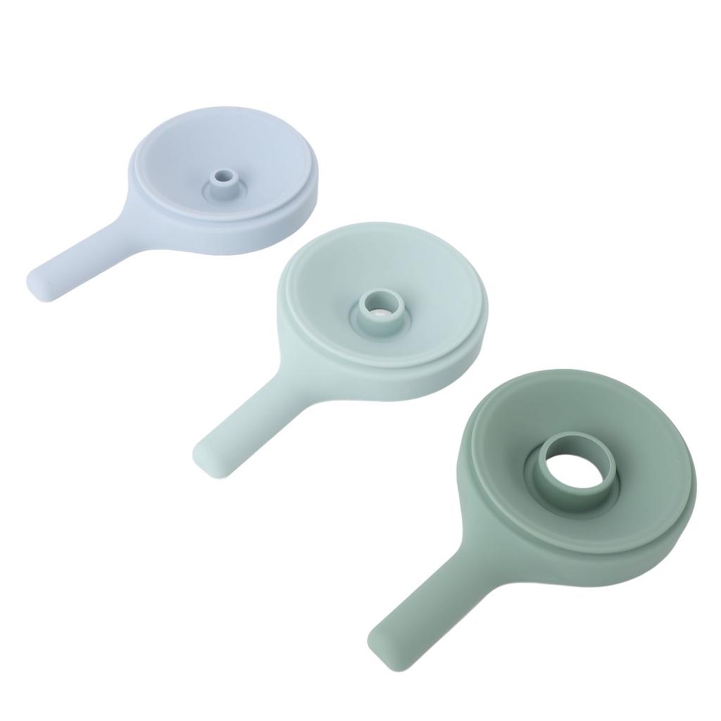 Scoop Sensory Toy Silicone Folding Early Education Sensory Bin Accessories Sensory Funnels Set for T