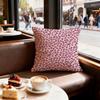 Leopard print pattern Cushion Cover Set of  Short Plush Pillow Covers for Sofa Soft  Cushion Case