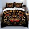 Tiger, Dagger, Scorpion, Flowers. Bedding Sets Duvet Cover Sets Duvet Covers Pillowcases(1 * Duvet Cover 2 * Pillowcases Without Duvet Insert)