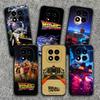 Back To The Future Soft Phone Case for Xiaomi Redmi Note 12 13 14 15 Pro Plus 11 12S 11S 11T 10 4G Black Cover Back Shell