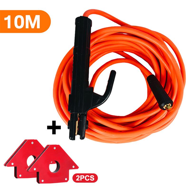 300Cm-10M Welding Wire Cable 300A Welding Cable 10 Meters Heavy Duty Power Welding Tools Electrode Holder Brass Iron Welding
