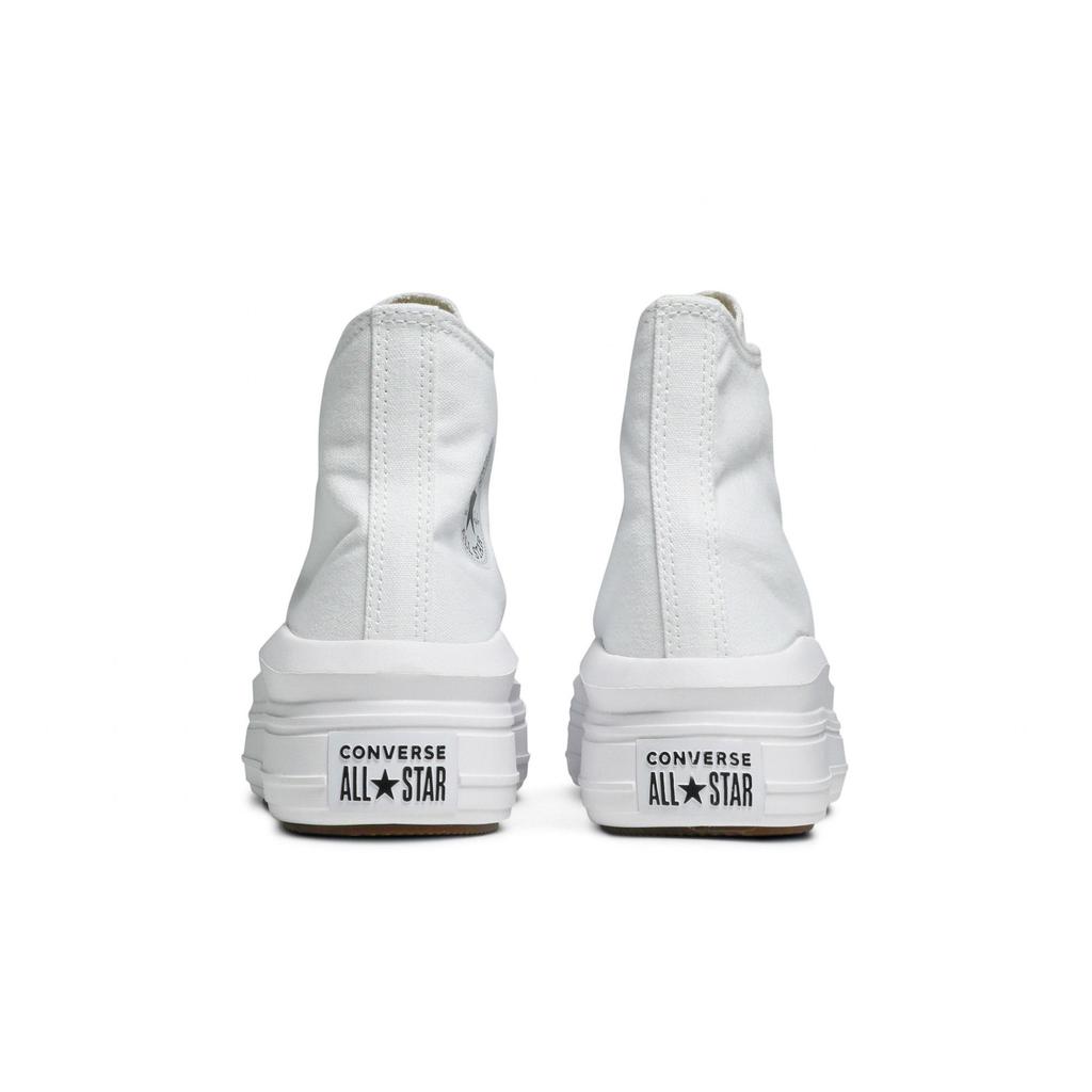 Converse Womens All Star High Move 'White Ivory' (women's sizes) White / Natural Ivory / Black Casual Shoes 568498C