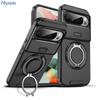 Applicable To Google Pixel11Pro Xl Link Push Window Mobile Phone Case 1A Rotating Ring Bracket Protective Case