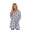 Women's Long Sleeve Cardigan Casual Jacket With Pockets Top