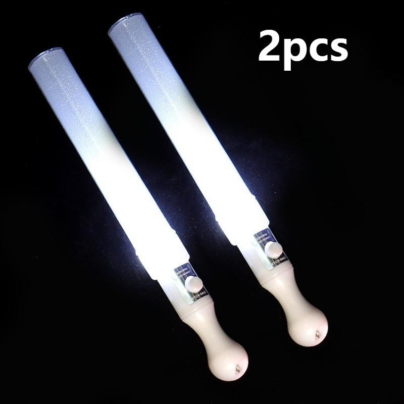 2pcs Heart Star Lightstick Glow Light Rods Concert Luminous Stick Flash Sticks Wedding Party Atmosphere Props