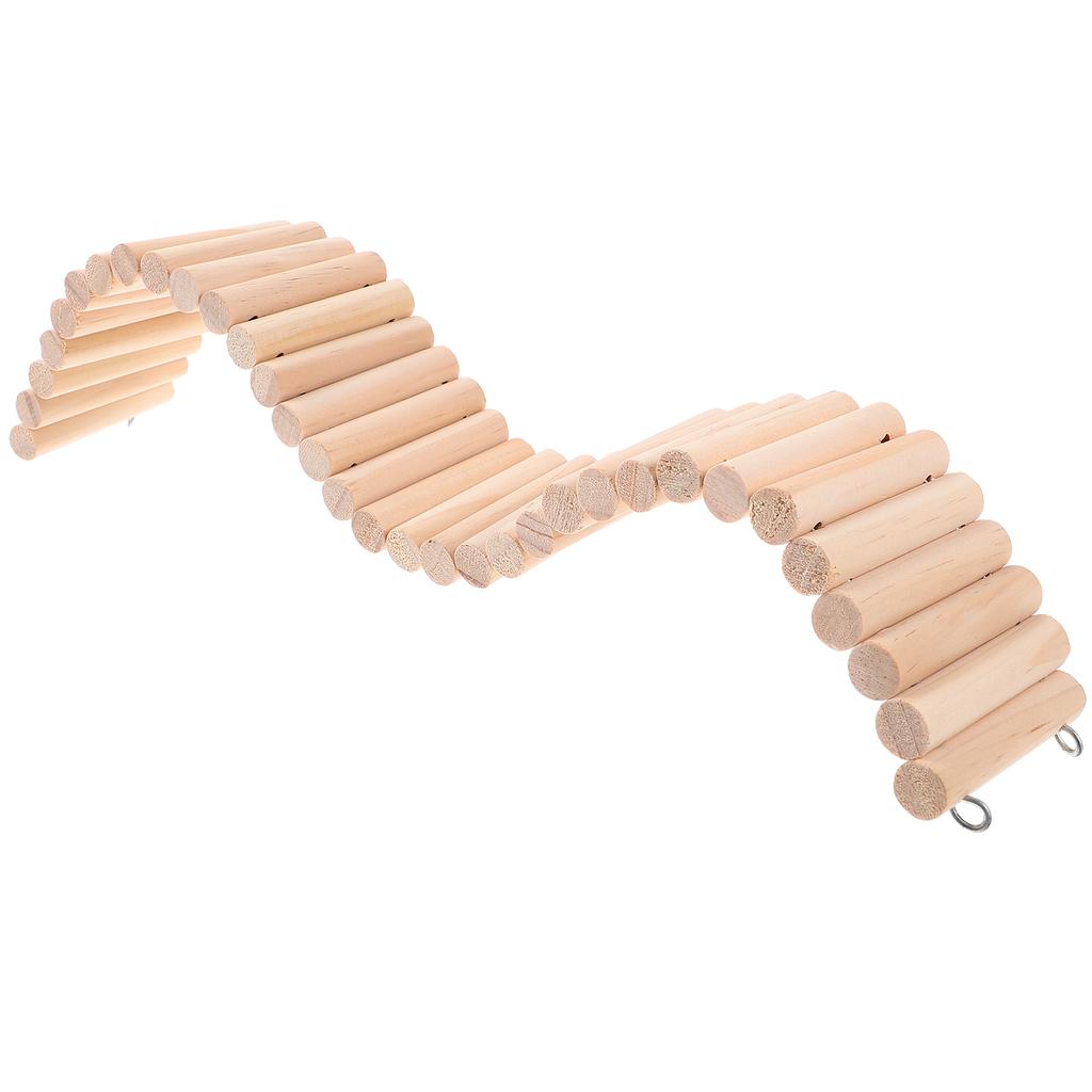 Hamster Accessories for Cages Accessory Chinchilla Landscaping Ladders Toys Guinea Pig Gift Plaything Rat Funny Wood Biting