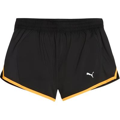 Color Block Logo Design Mid Rise Three Quarter Casual Shorts Women Shorts Black 523651-74