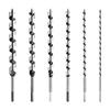 6PCS Hex Shank Drill Bit Set Long Spirals Design for Highly Torqued Stability In Hardwood Universals for Power Drills
